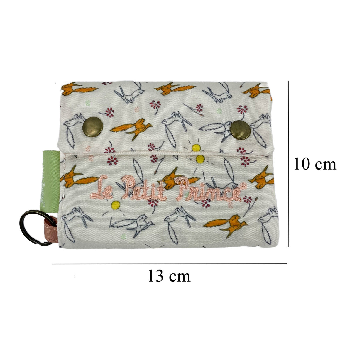 El Principito Billetera Little Prince Fox Portemonnaie Geldbeutel mit Ring