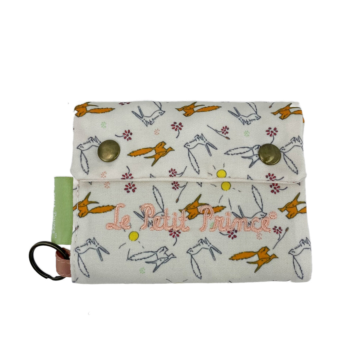 El Principito Billetera Little Prince Fox Portemonnaie Geldbeutel mit Ring