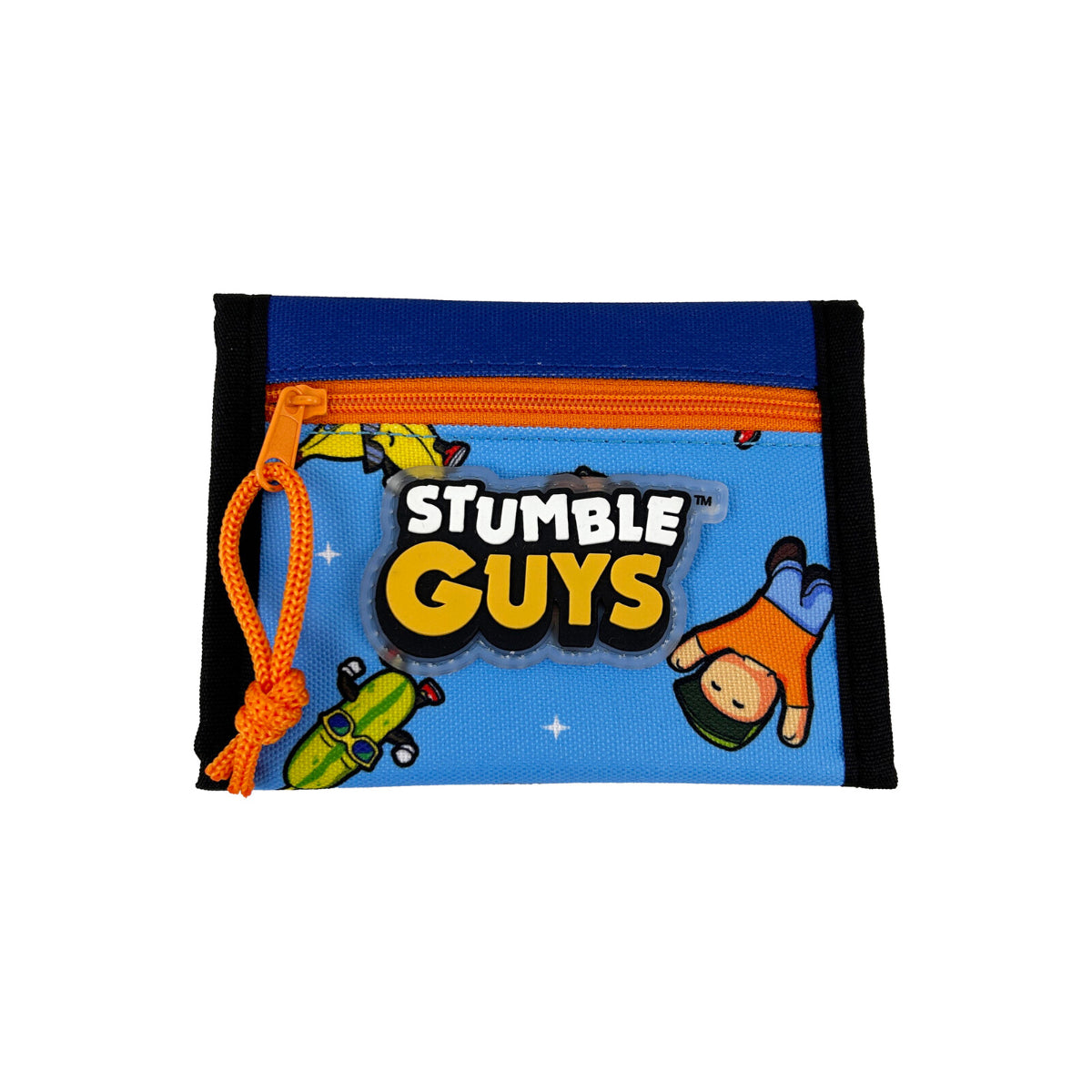 Stumble Guys Geldbörse Kinder Brieftasche Kartenfach Münzfach 10 cm