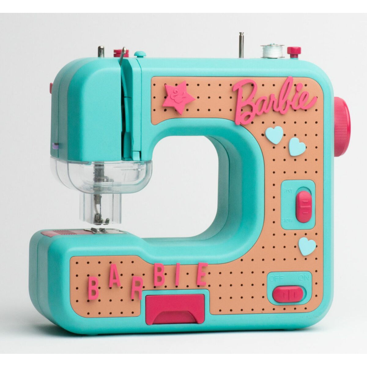 Barbie Nähset mit funktionierender Maschine für eigene Outfits
