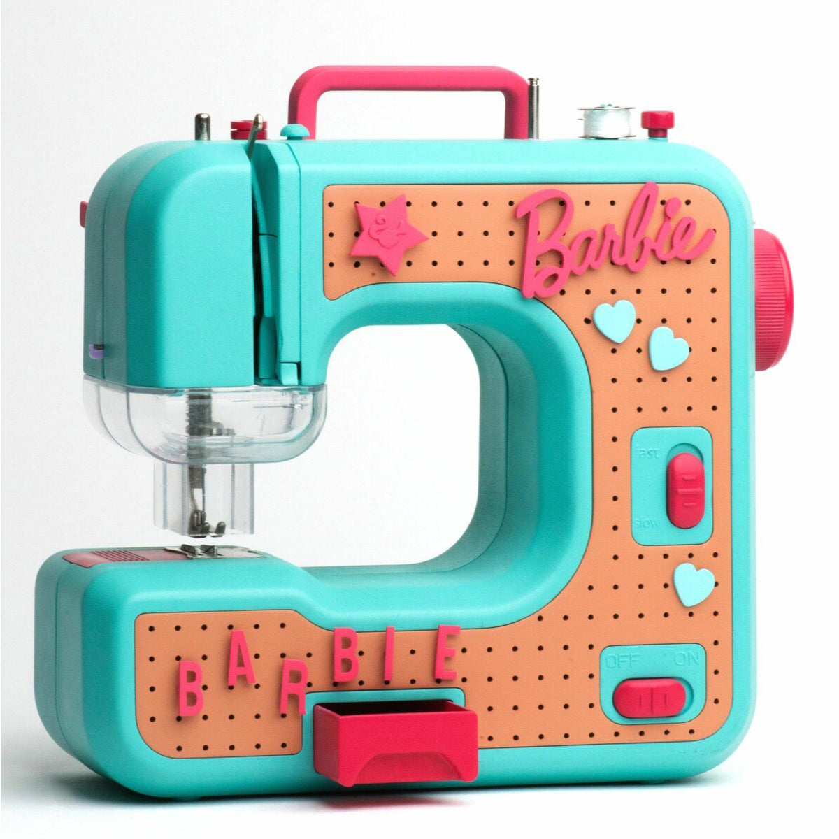 Barbie Nähset mit funktionierender Maschine für eigene Outfits