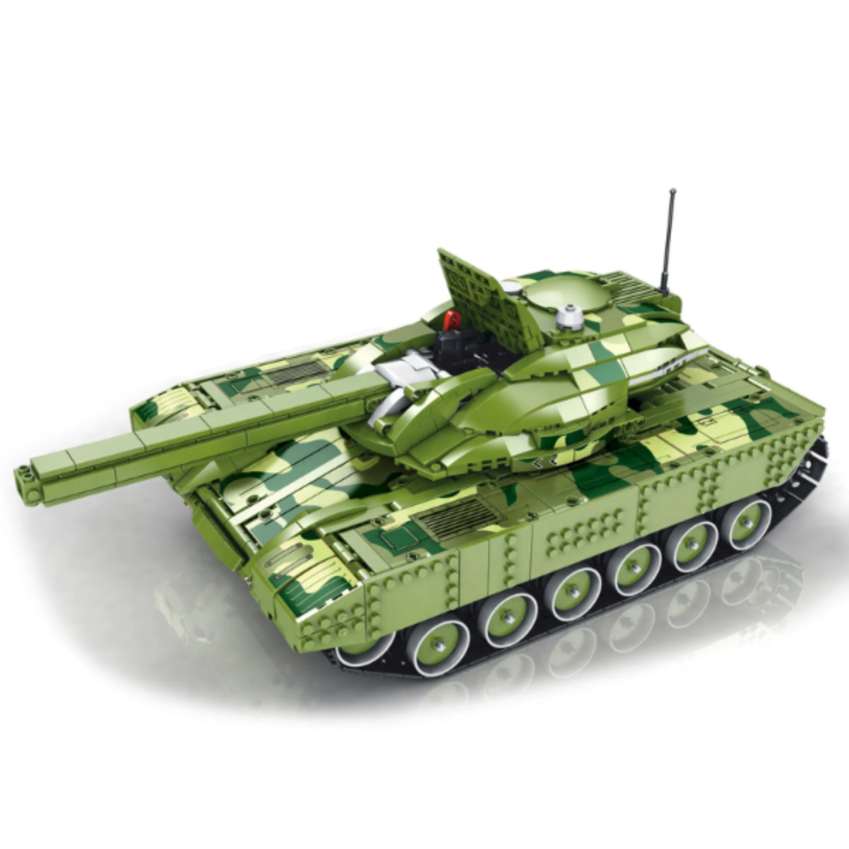 Reobrix 55026 RC Militärfahrzeug Klemmbaustein Modell 1516 Teile ab 14