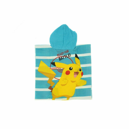 Pokémon Badeponcho Kapuzen-Badetuch für Kinder Praktisch und Stylisch