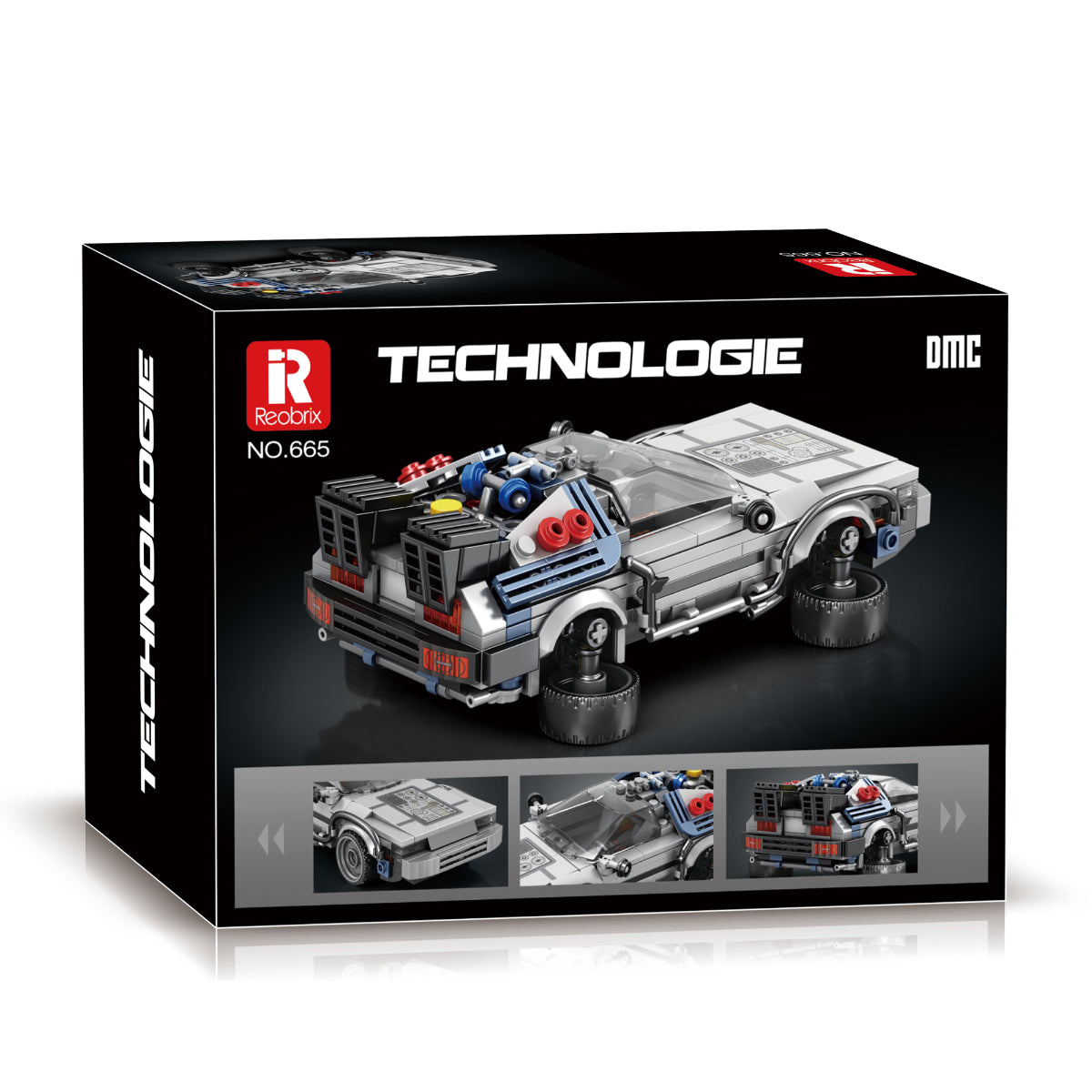 Reobrix 665 Sportwagen Klemmbaustein Auto 405 Teile ab 14