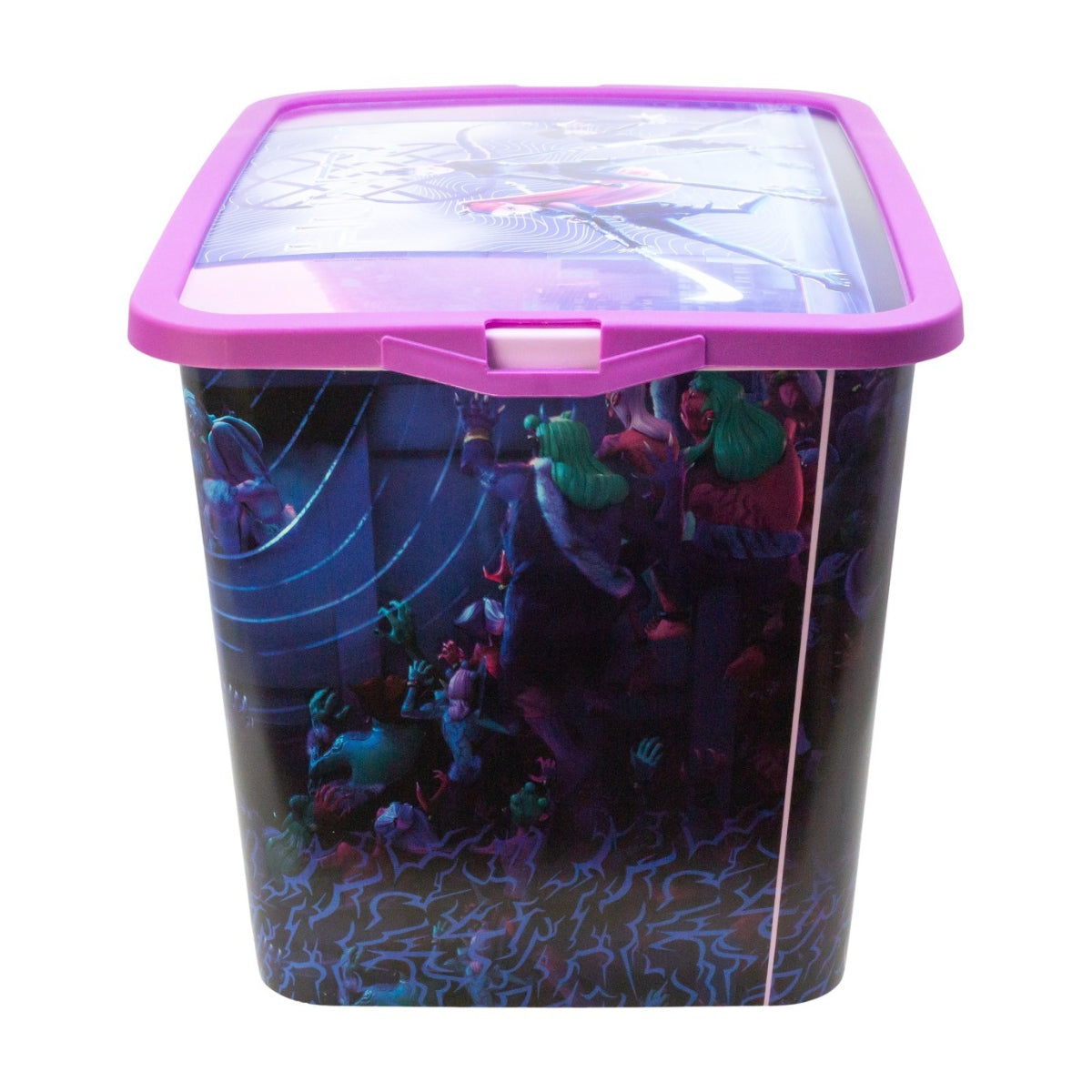 KPop Demon Hunters Aufbewahrungsbox 23 Liter Kinder Ordnungsbox mit Klickverschluss