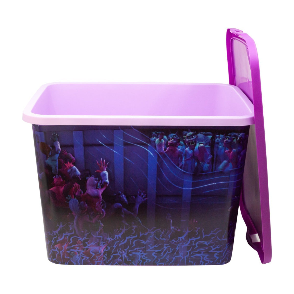 KPop Demon Hunters Aufbewahrungsbox 23 Liter Kinder Ordnungsbox mit Klickverschluss