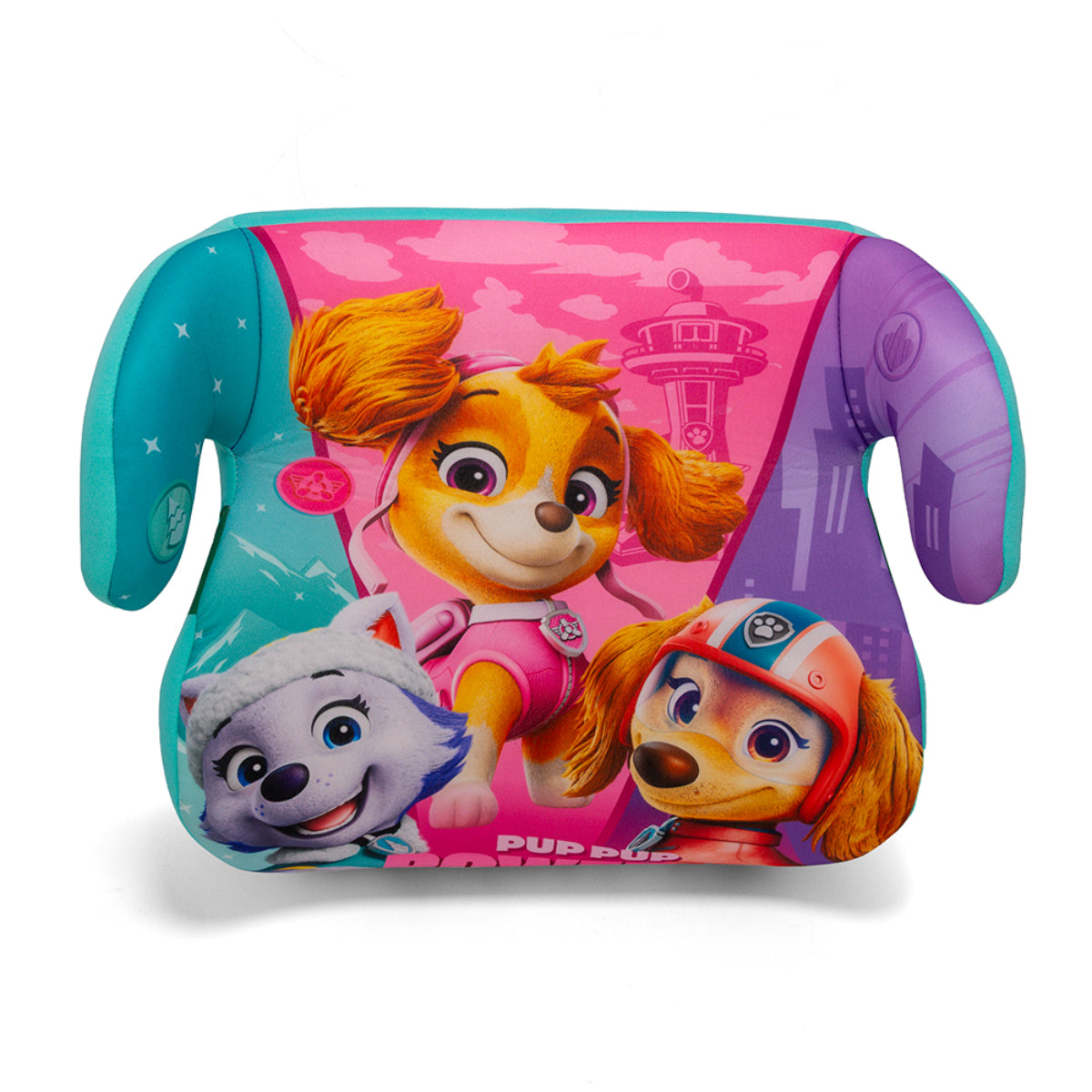 PAW PATROL Girls Booster Kindersitz R129 Hochwertiges Material für Kinder zwischen 125-150 cm
