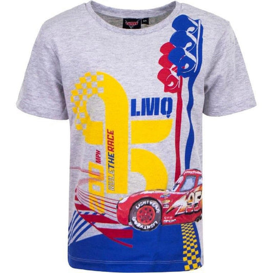 Cars T-Shirt für Kinder Kurzärmelig und Weich aus Baumwolle
