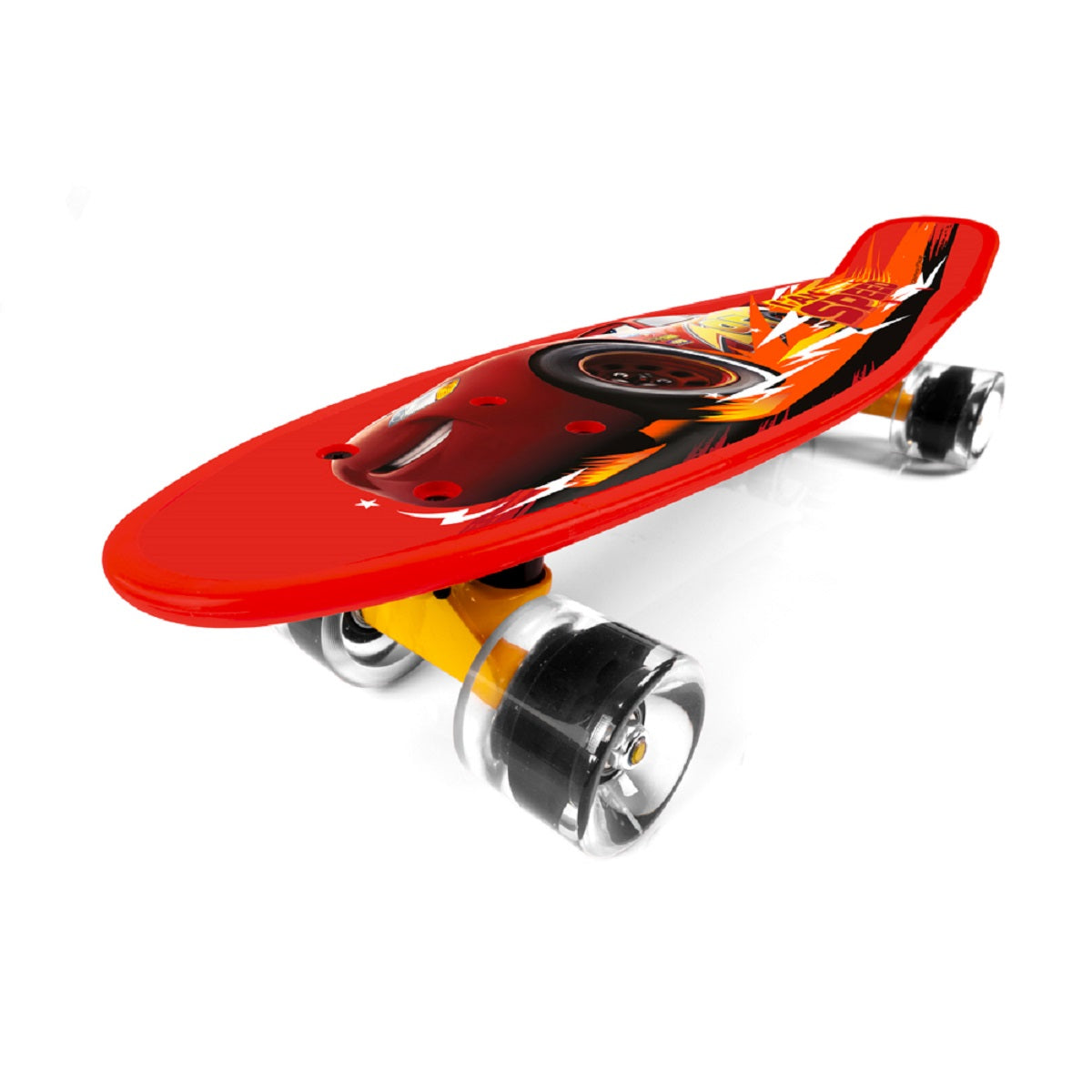 Cars Pennyboard – Leichtes Polypropylen-Board mit Aluminiumachsen
