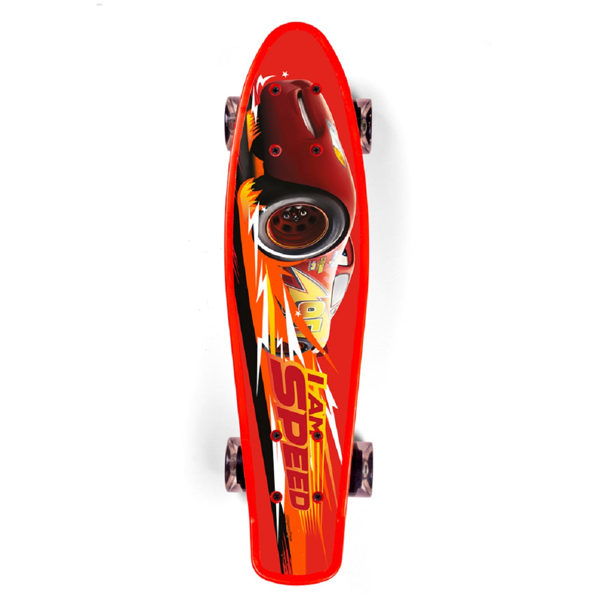 Cars Pennyboard – Leichtes Polypropylen-Board mit Aluminiumachsen