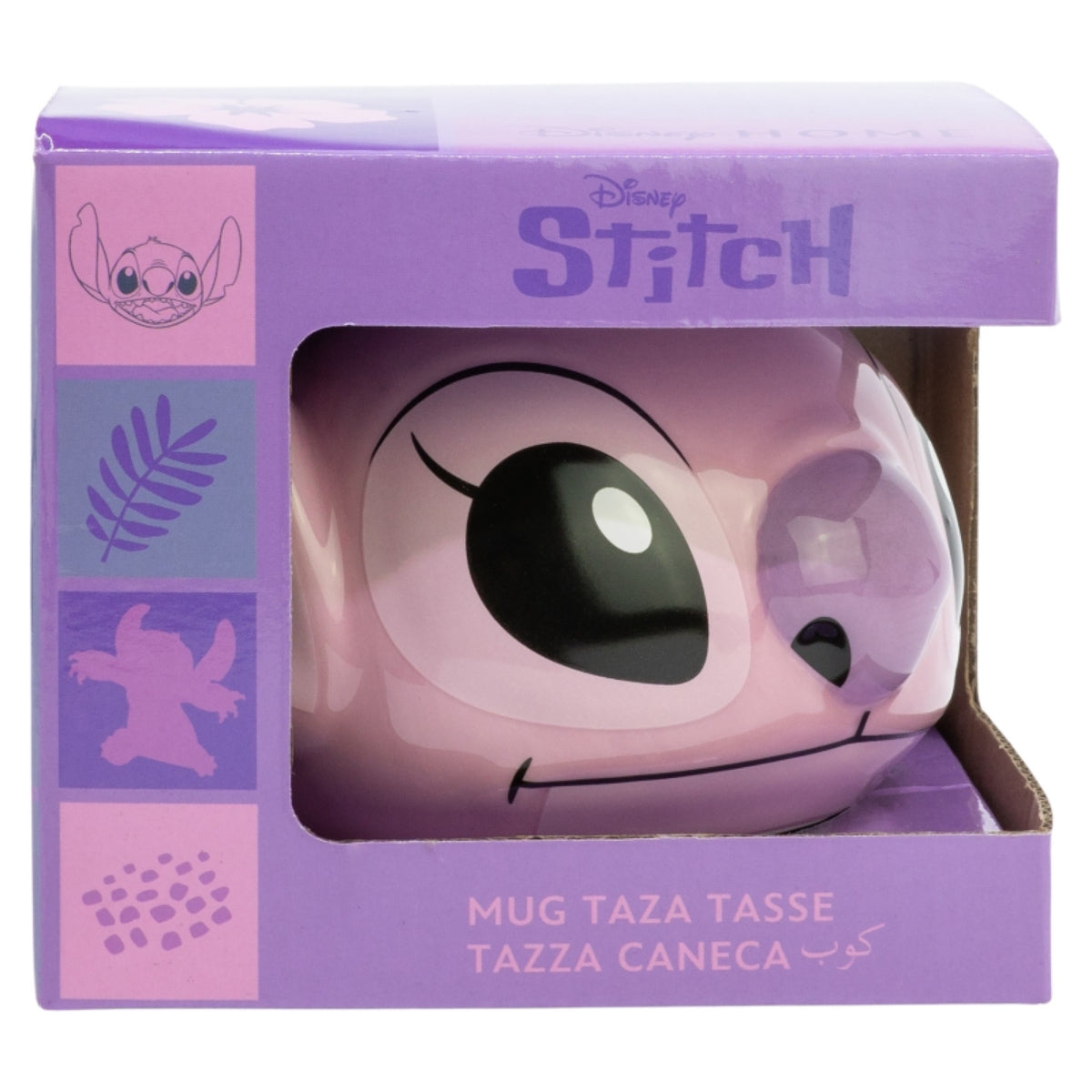 Disney Stitch 3D Tasse 375 ml Keramikbecher in Geschenkbox mit Charakterdesign