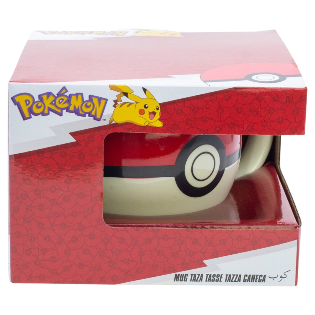 Pokemon Pokeball 490 ml Keramikbecher in Geschenkbox mit Charakterdesign
