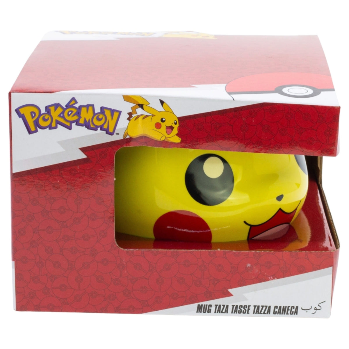 Pokemon Pikachu 500 ml Keramikbecher in Geschenkbox mit Charakterdesign