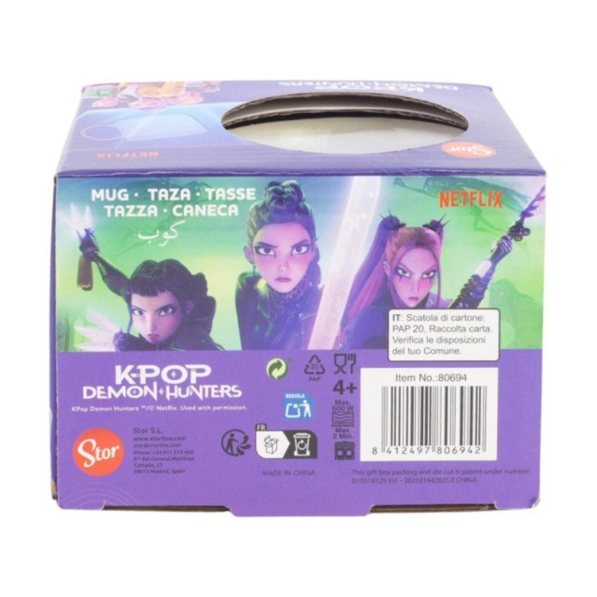 KPop Demon Hunters Elite Keramiktasse 380 ml Kaffeetasse Teetasse mit Fan Motiv und Geschenkbox