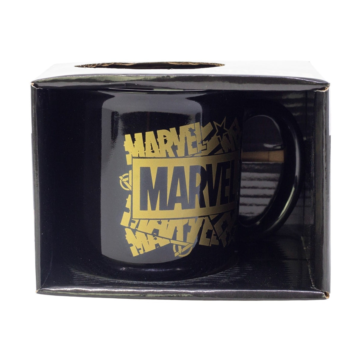 Marvel Avengers Golden Treasure Frühstückstasse 400 ml in Geschenkbox