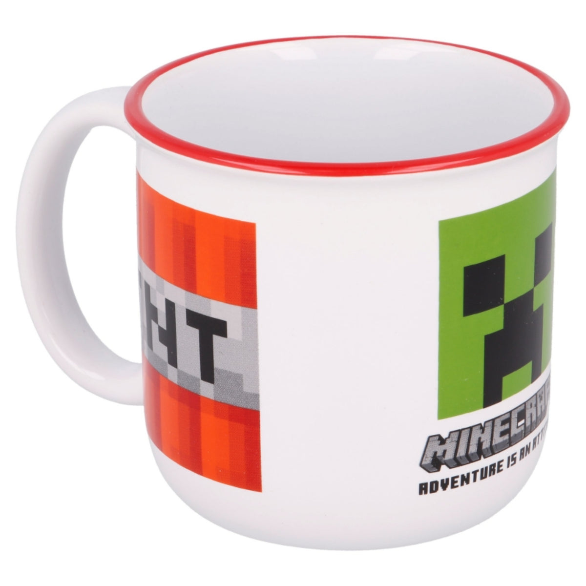 Minecraft Kaffeetasse 400 ml mit Geschenkverpackung 14 oz