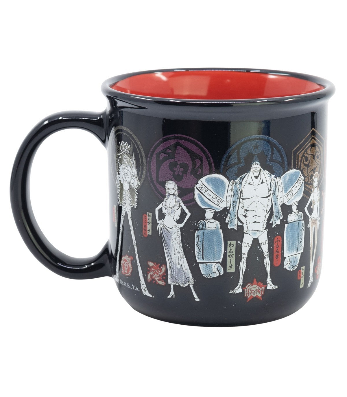 One Piece Anime Tasse 400 ml Keramik Frühstücksbecher mit Geschenkbox