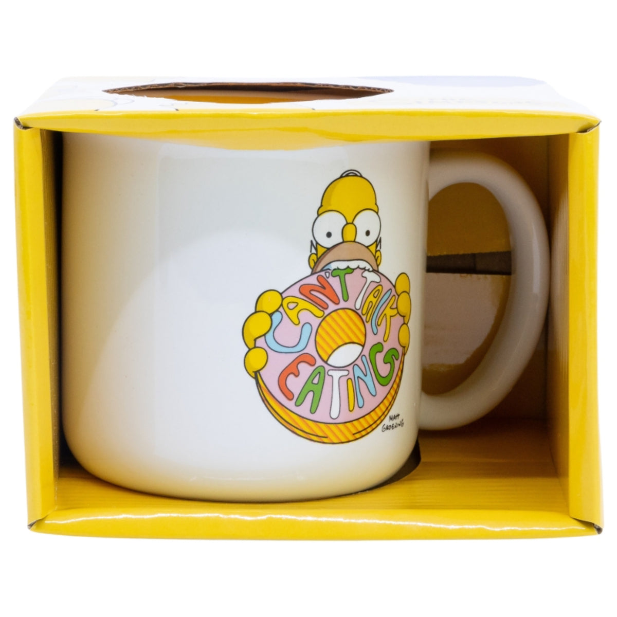 The Simpsons Homer Gesicht Keramik Frühstückstasse 400 ml in Geschenkbox