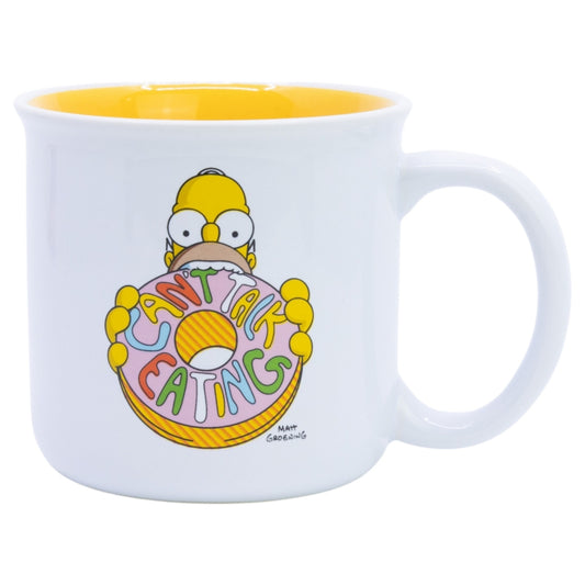 The Simpsons Homer Gesicht Keramik Frühstückstasse 400 ml in Geschenkbox