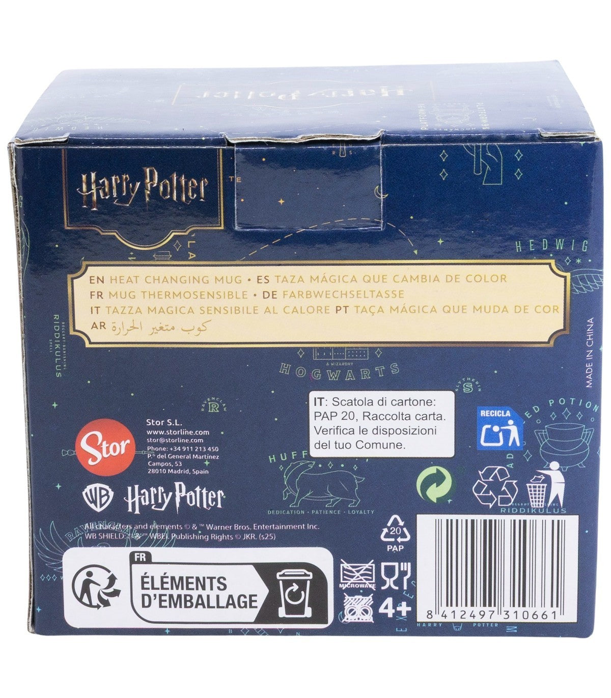 Harry Potter Magic & Mayhem Farbwechsel Tasse 325 ml Geschenkbox