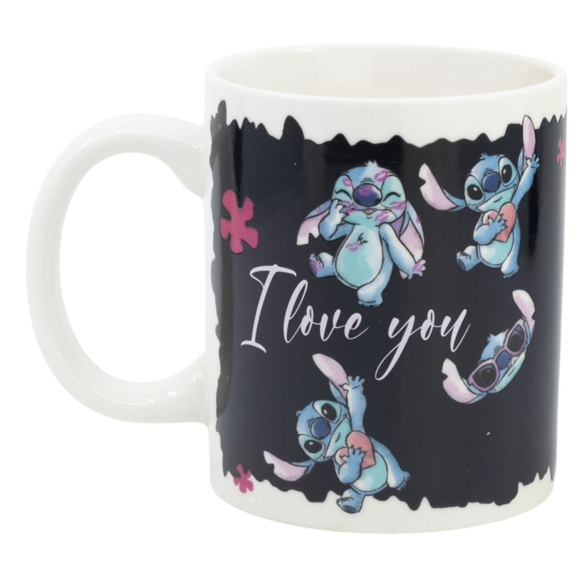 Disney Stitch 325 ml Keramikbecher in Geschenkbox mit Charakterdesign