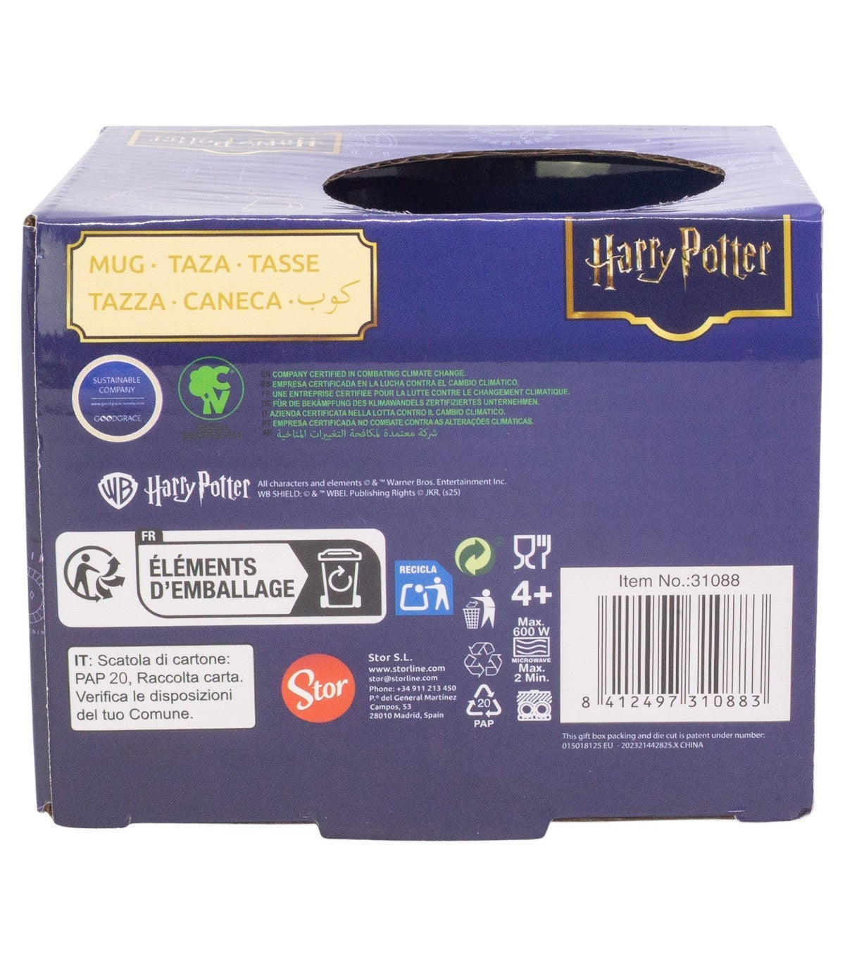 Harry Potter Elite Mug 13 oz mikrowellengeeignet in Geschenkbox