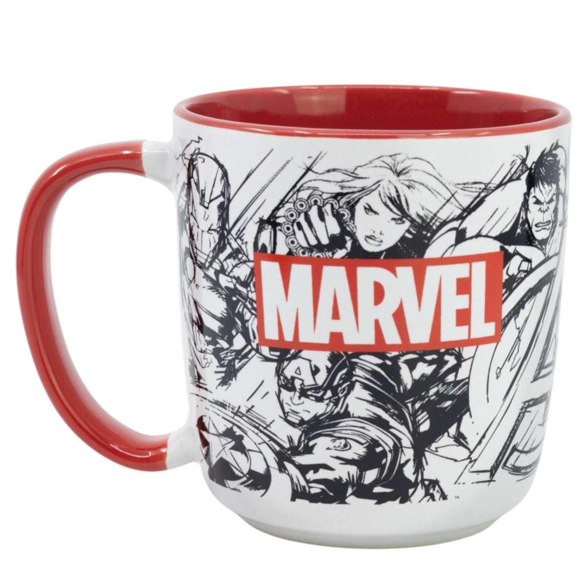 Marvel 380 ml Keramikbecher in Geschenkbox mit Charakterdesign