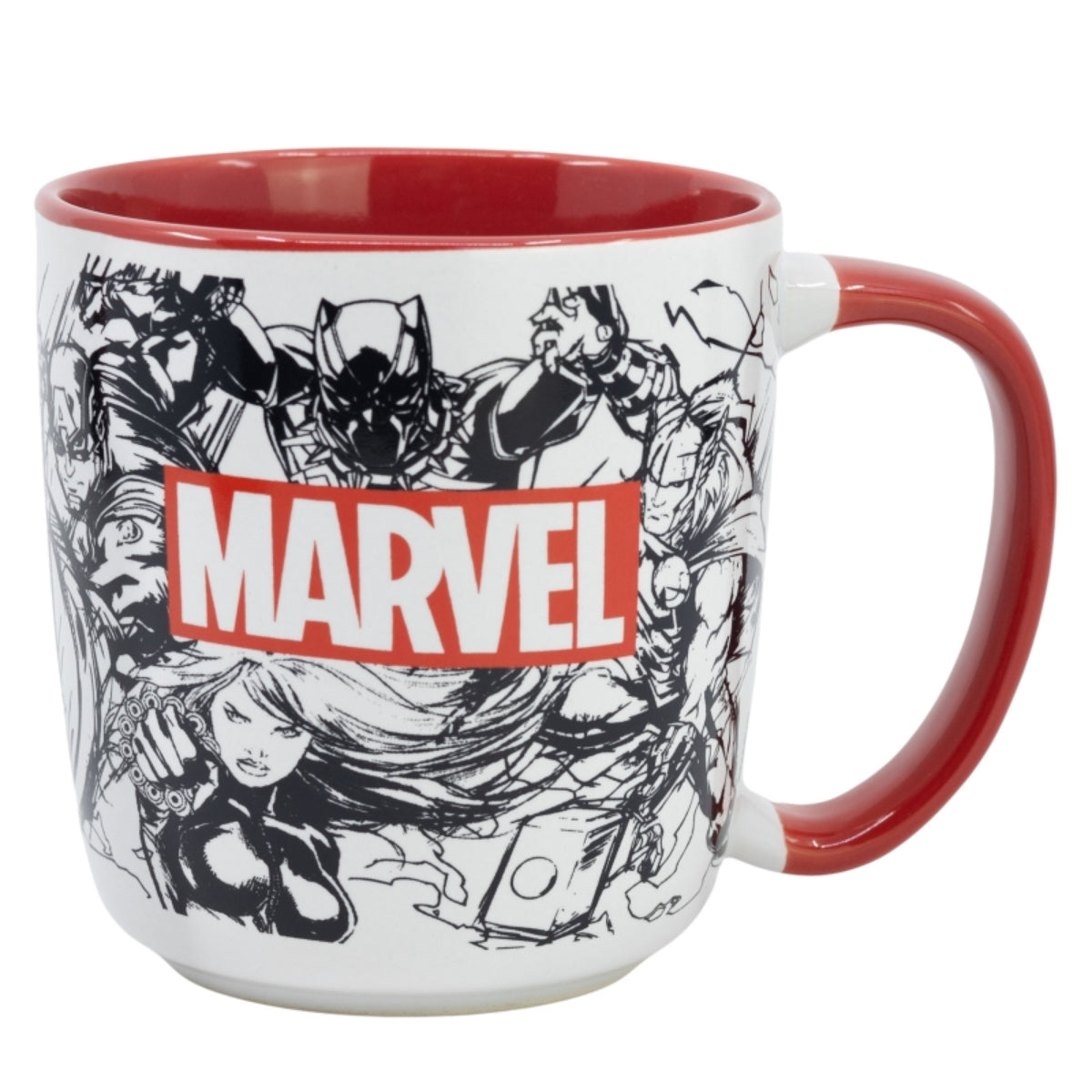 Marvel 380 ml Keramikbecher in Geschenkbox mit Charakterdesign