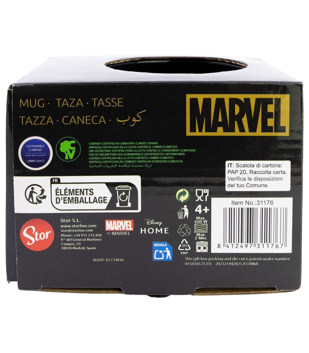 Marvel Geschenktasse 380 ml spülmaschinengeeignet für Alltag