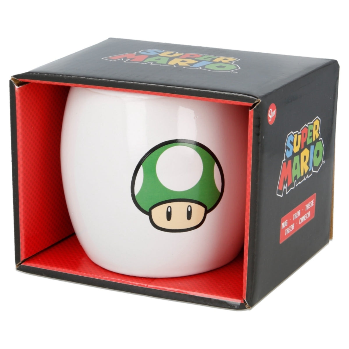 Super Mario Kaffeetasse 380 ml mit Geschenkverpackung 13 oz