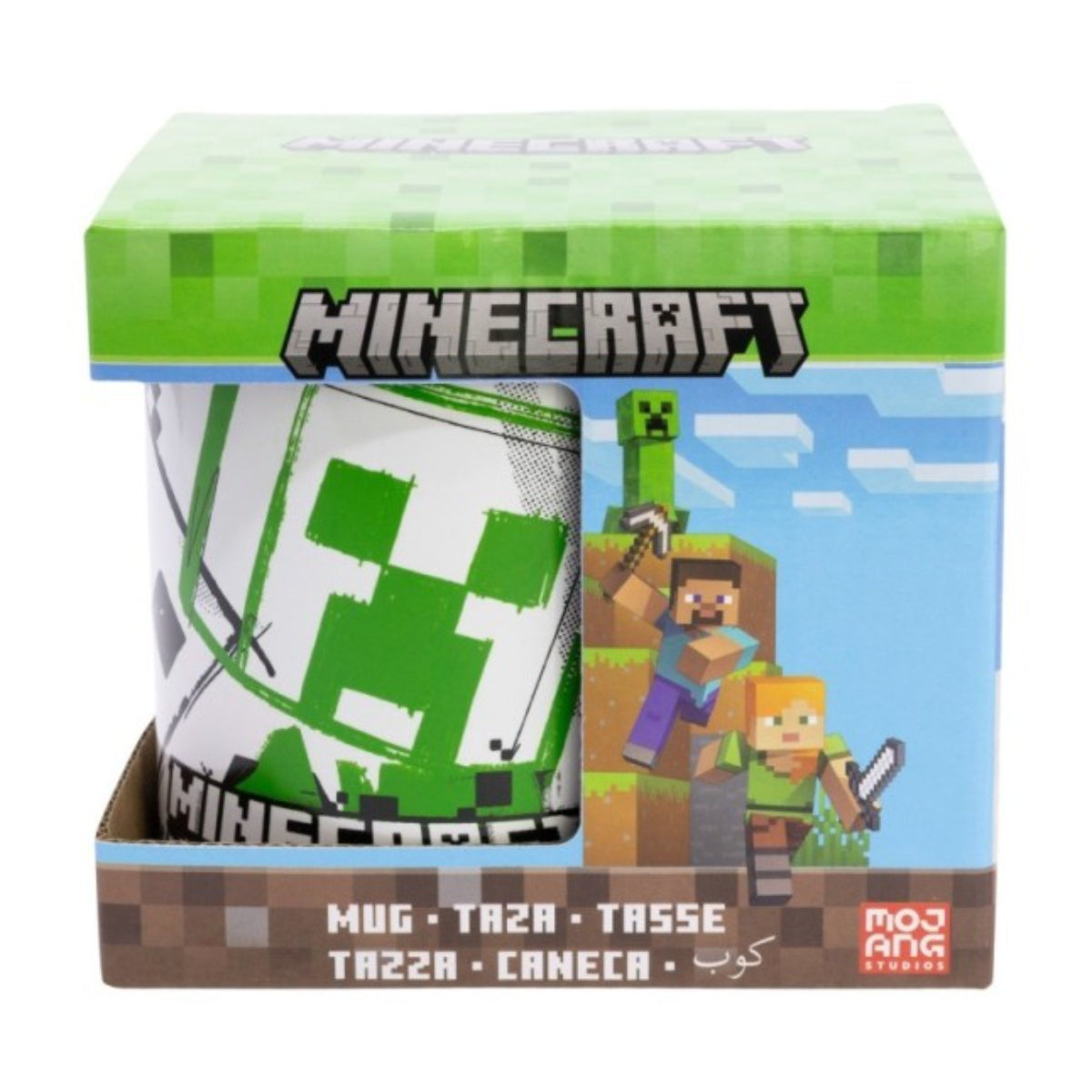 Minecraft Tasse 11 oz Geschenkbecher für Kaffee Tee Kakao