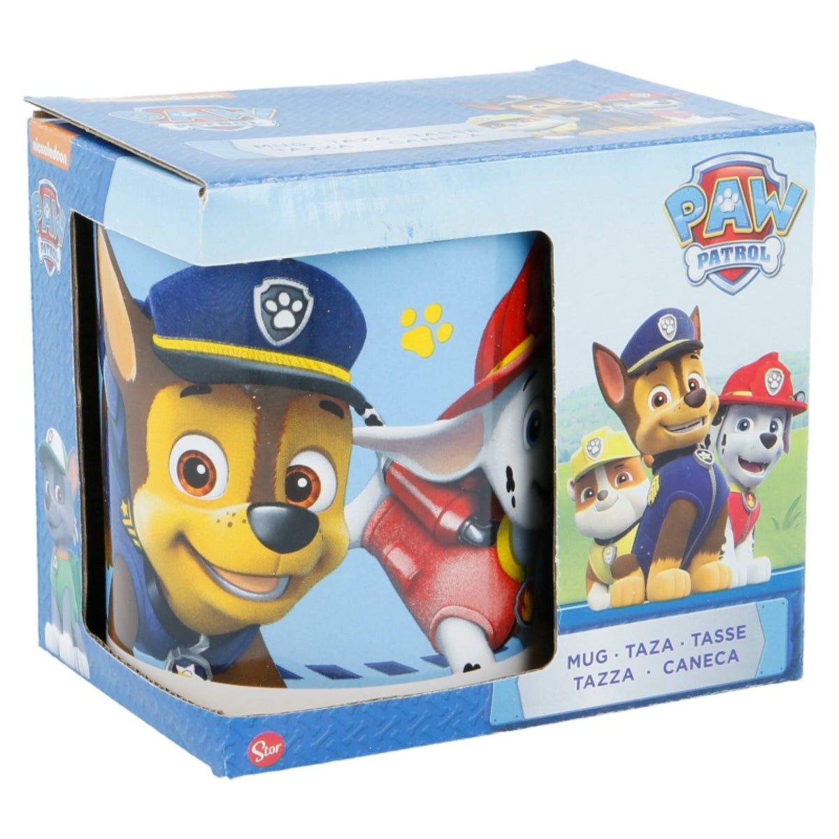Paw Patrol Tasse 325ml Keramikbecher für Kinder – Geschenkset Boy Icons