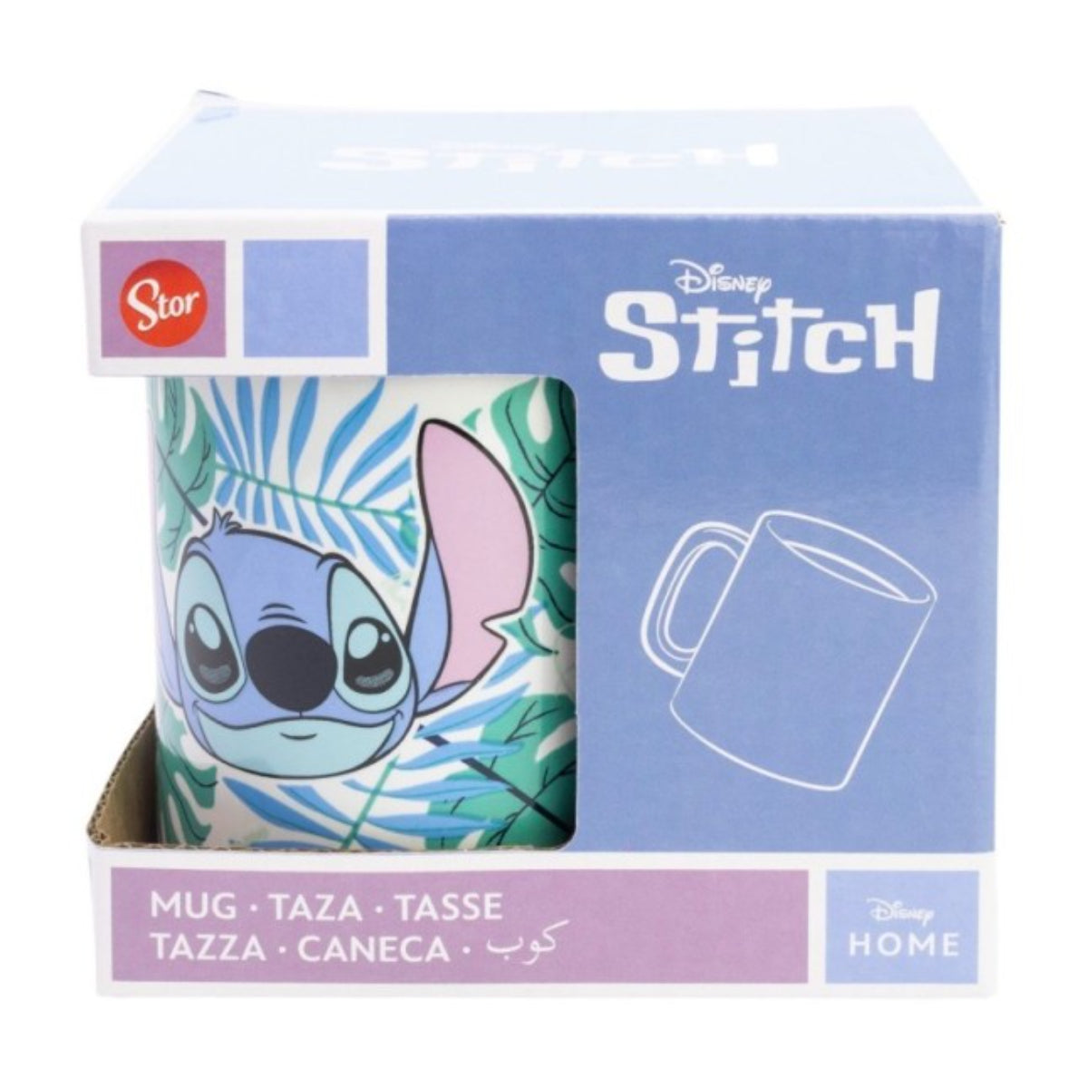 Disney Stitch Tasse 325 ml 11 oz Geschenkbecher für Kaffee Tee Kakao