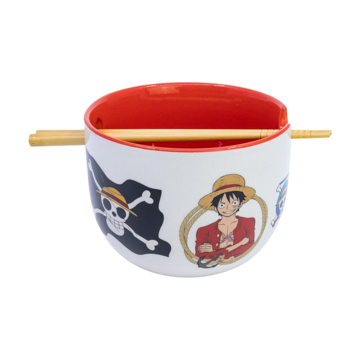 One Piece Ramen Schüssel 2515 ml mit Stäbchen Geschenkbox