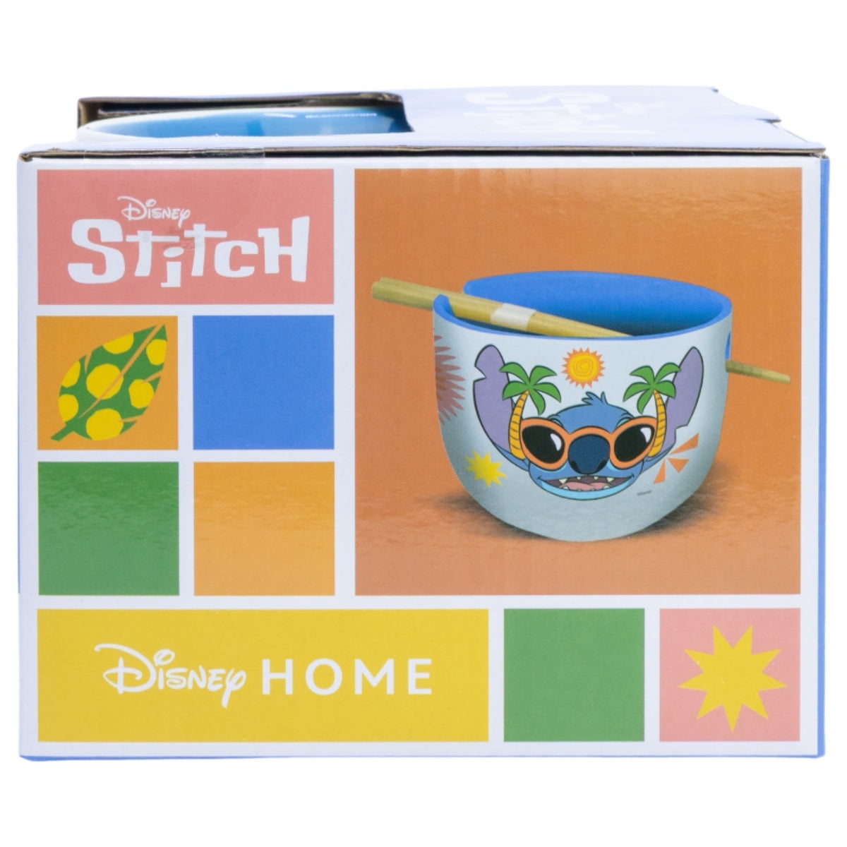 Disney Stitch Keramik Ramen Bowl mit Stäbchen Set in Geschenkverpackung