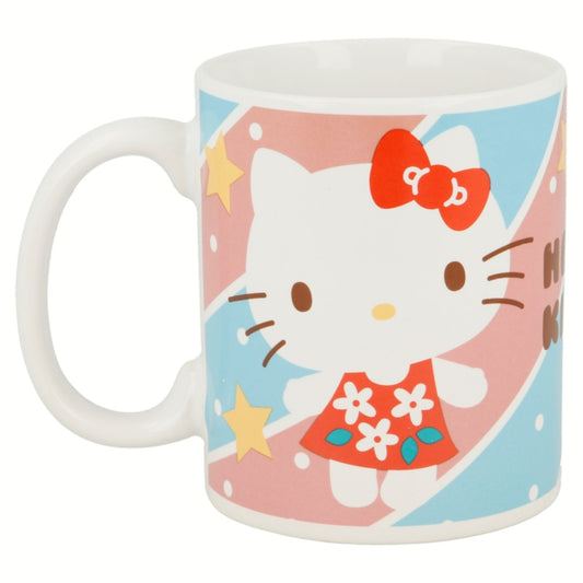 Hello Kitty Tasse 325ml Poema Design – Keramikbecher im Geschenkset für Mädchen