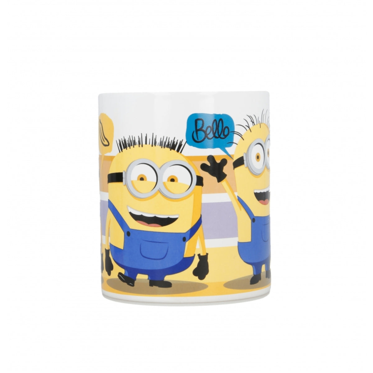 Minions 2 Tasse 325ml – Keramikbecher im Geschenkset – Fanartikel für Kinder