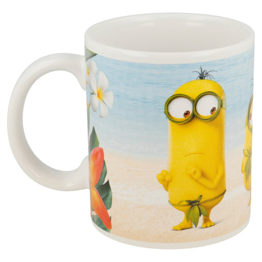 Minions Tasse 325ml Keramikbecher im Geschenkset – Fanartikel für Kinder