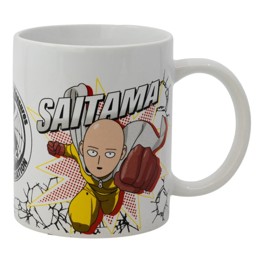 One Punch Man Tasse 325ml Anime Keramikbecher im Geschenkset für Fans