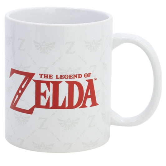Zelda Tasse 325ml – Nintendo Keramikbecher im Geschenkset – Fanartikel für Gamer