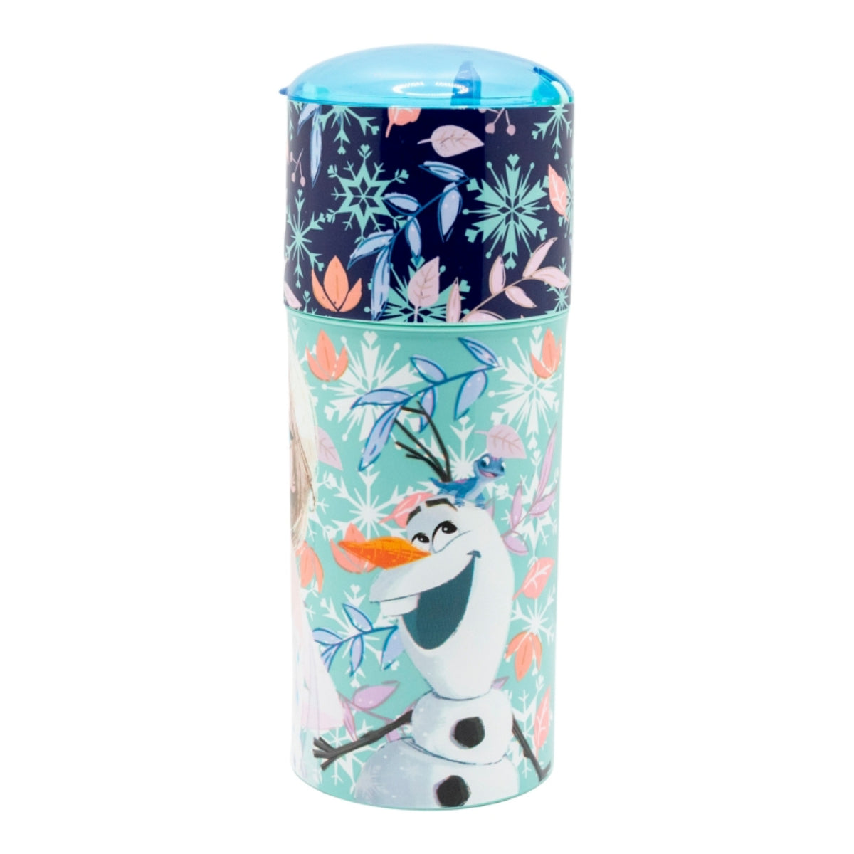 Disney Frozen Wasserflasche 350ml Kinder-Trinkflasche mit Auslaufschutz