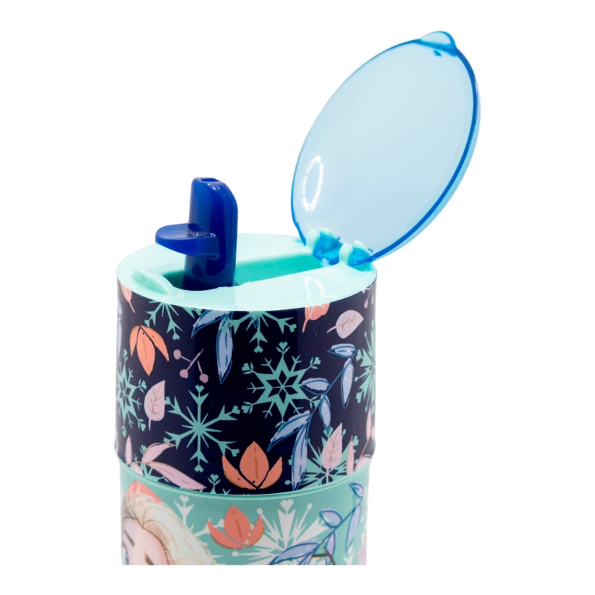 Disney Frozen Wasserflasche 350ml Kinder-Trinkflasche mit Auslaufschutz