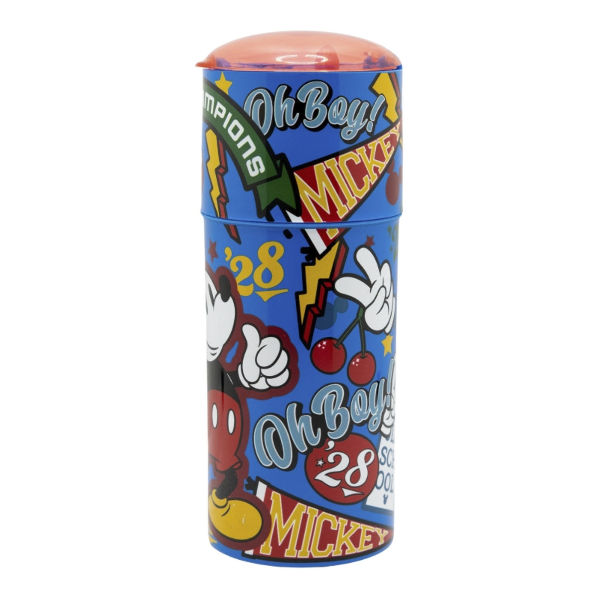 Disney Mickey Mouse Wasserflasche 350ml Kinder-Trinkflasche mit Auslaufschutz