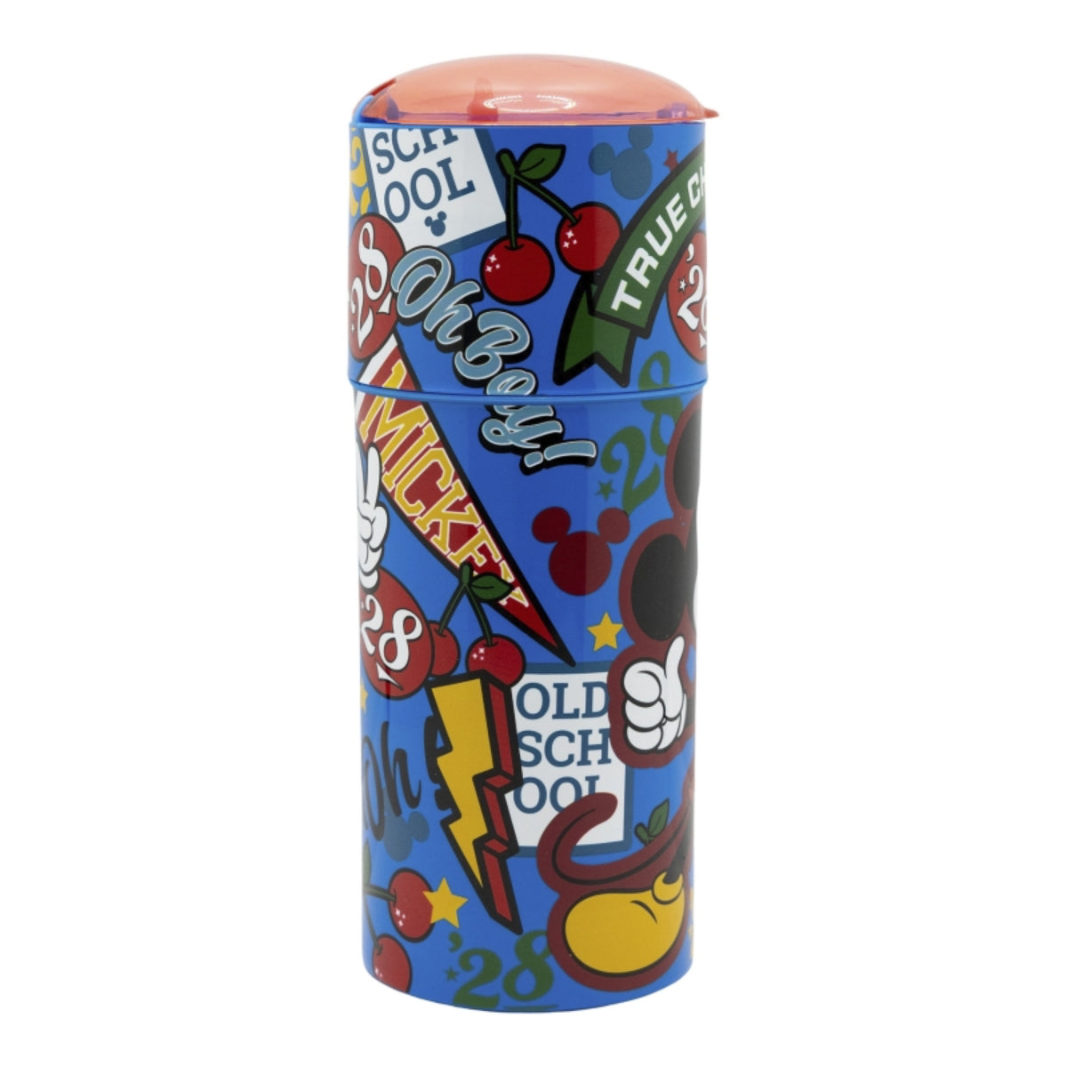 Disney Mickey Mouse Wasserflasche 350ml Kinder-Trinkflasche mit Auslaufschutz
