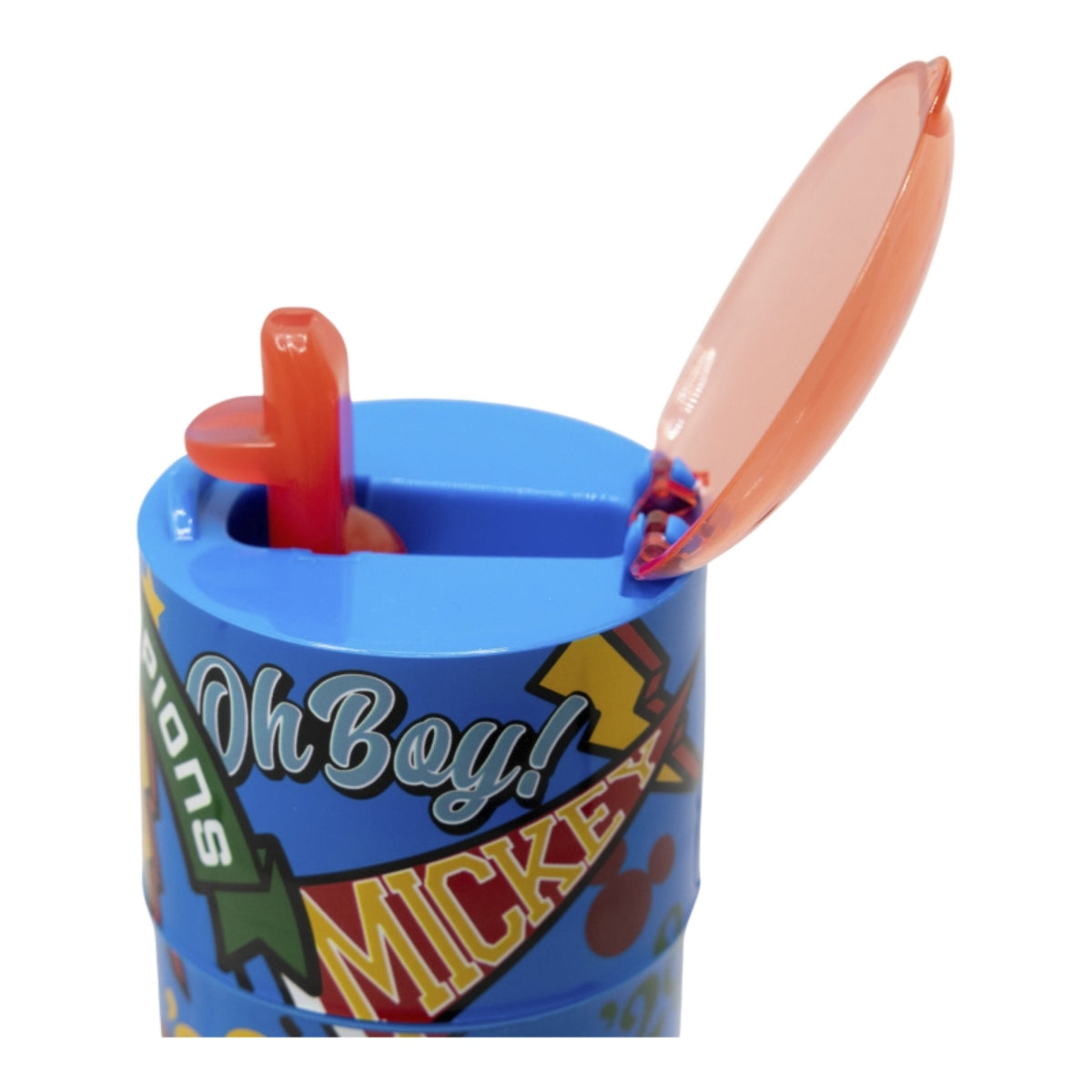 Disney Mickey Mouse Wasserflasche 350ml Kinder-Trinkflasche mit Auslaufschutz
