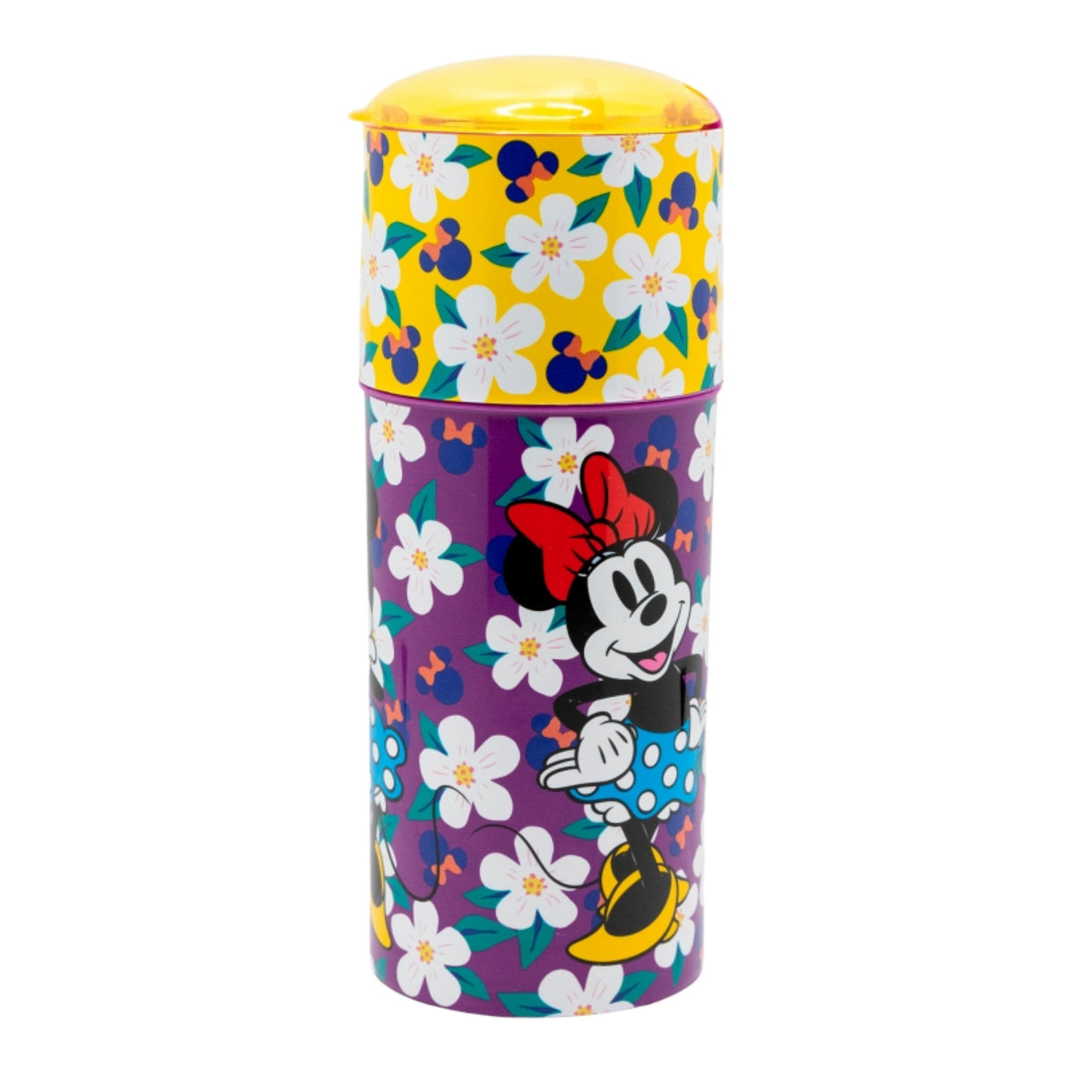 Disney Minnie Mouse Wasserflasche 350ml Kinder-Trinkflasche mit Auslaufschutz