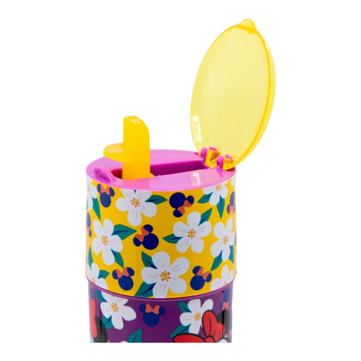 Disney Minnie Mouse Wasserflasche 350ml Kinder-Trinkflasche mit Auslaufschutz