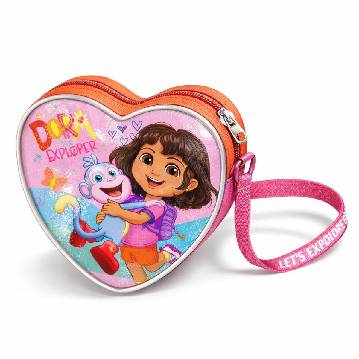 Dora la Exploradora Kinder Tasche Herz Design Umhängetasche