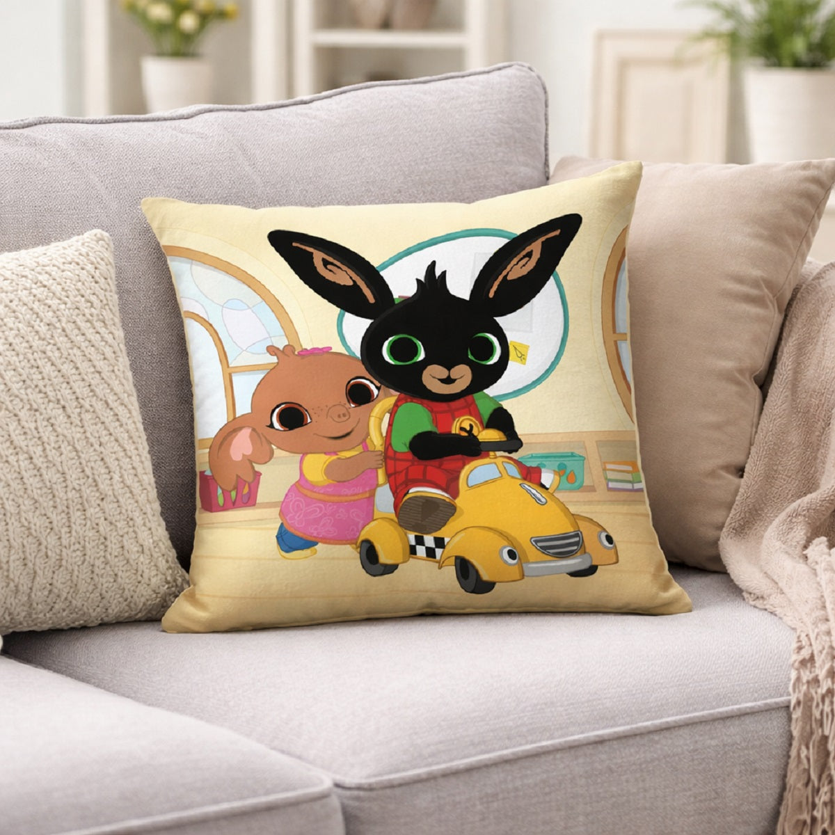 Bing Kinder Kissen Dekokissen 40 × 40 cm
