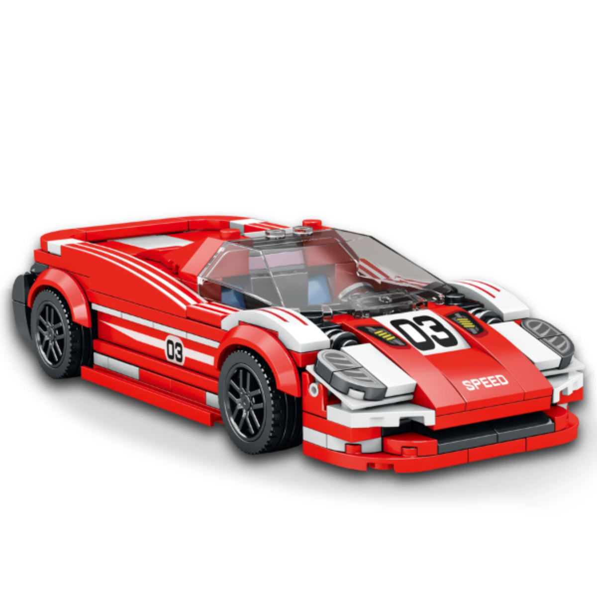 Reobrix 680 Rennwagen 1:24 Klemmbaustein Auto 355 Teile ab 14